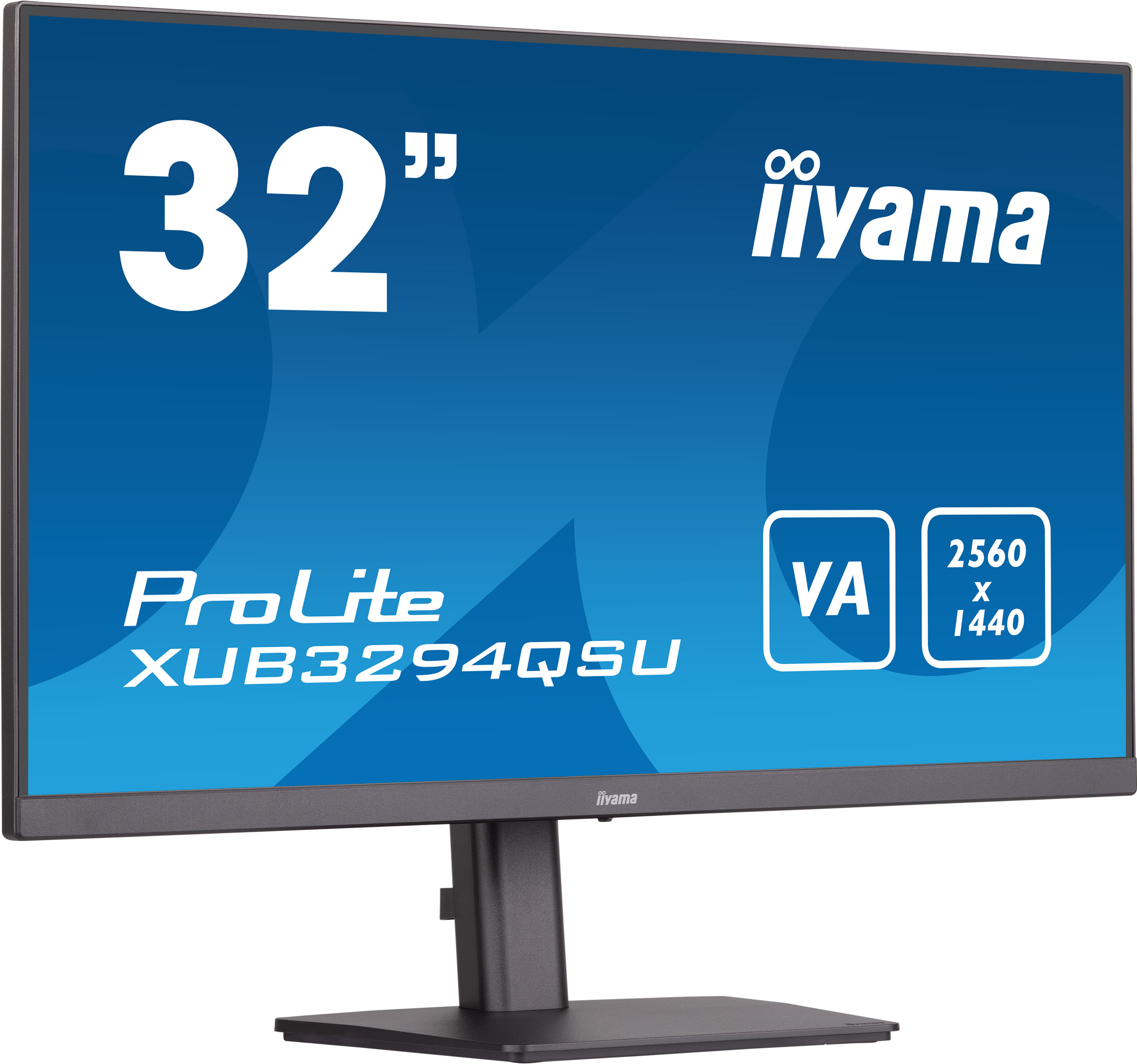 iiyama ProLite XUB3294QSU-B1 32” WQHD met VA zwart monitor