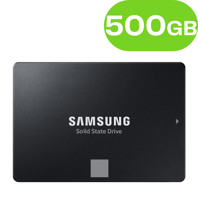 500GB Samsung 2.5 inch SATA SSD 870 EVO MZ-77E500B/EU