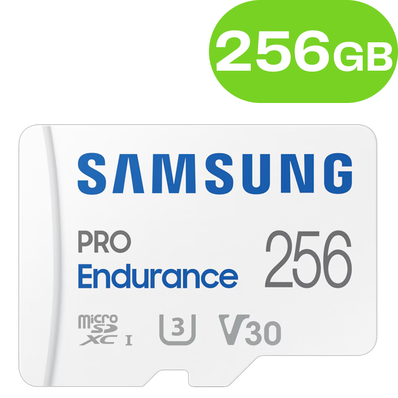 256GB Samsung PRO Endurance microSD Card MB-MJ256KA