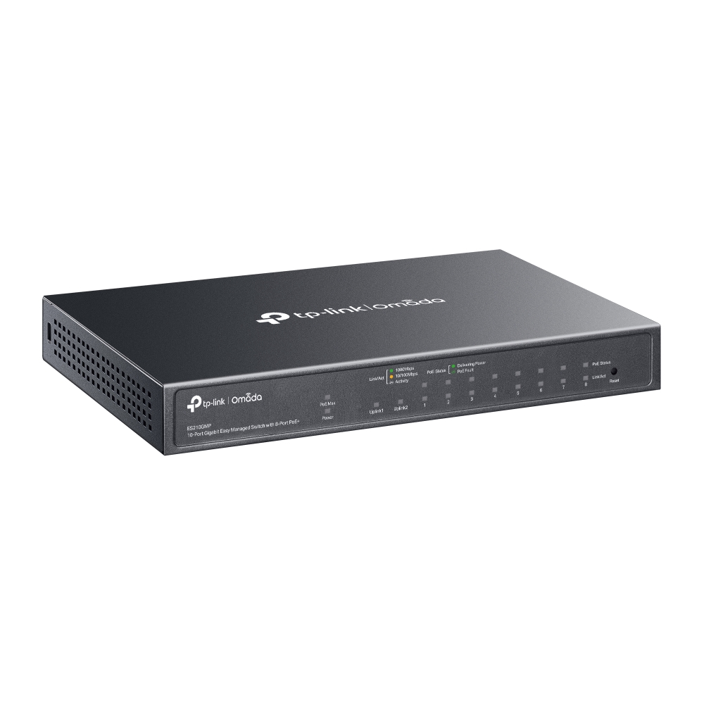 TP-Link Omada 10-Port Gigabit Easy Managed Switch ES210GMP