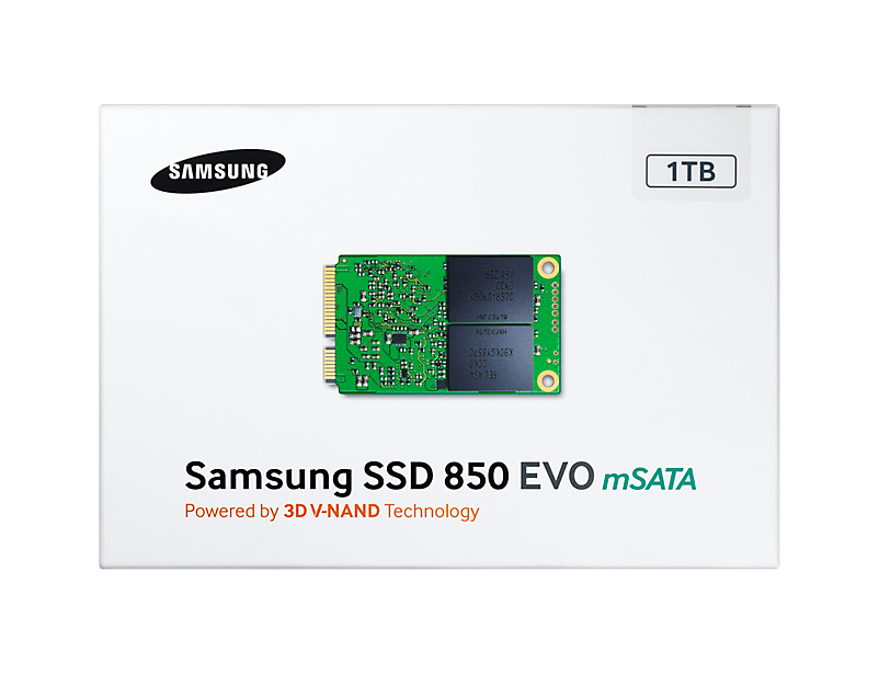 1TB Samsung 850 EVO mSATA MZ-M5E1T0BW