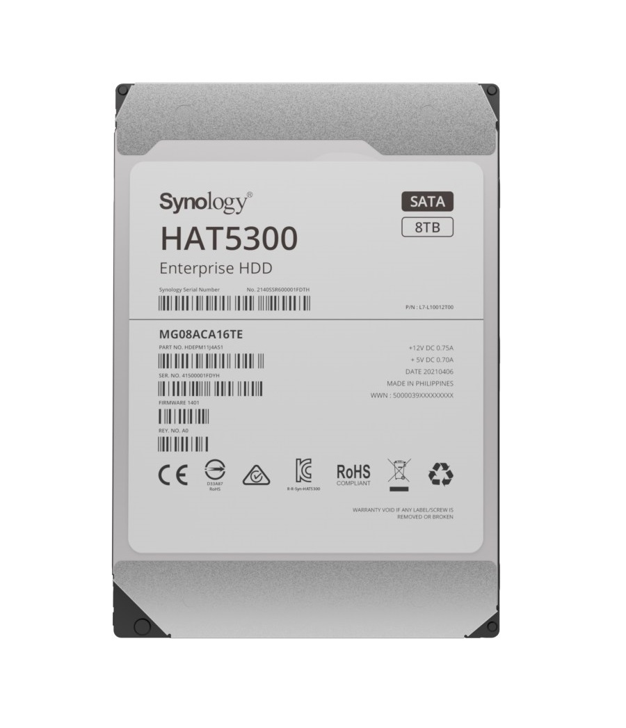 8TB Synology 3.5 inch SATA HDD HAT5300-8T