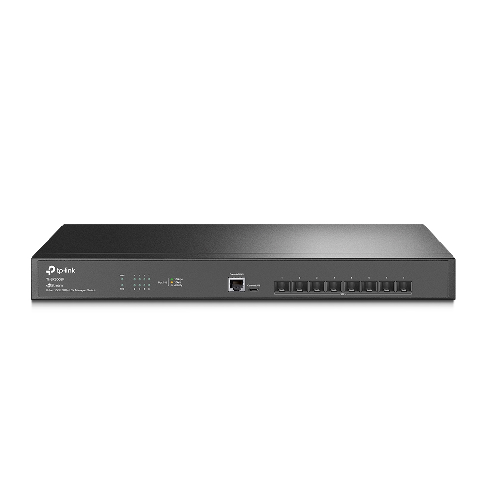 TP-Link JetStream 8-Port Managed Switch TL-SX3008F