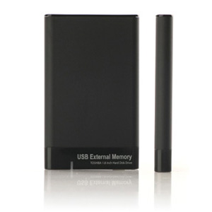 1.8 IDE Harddisk PowerOn 40GB Zwart