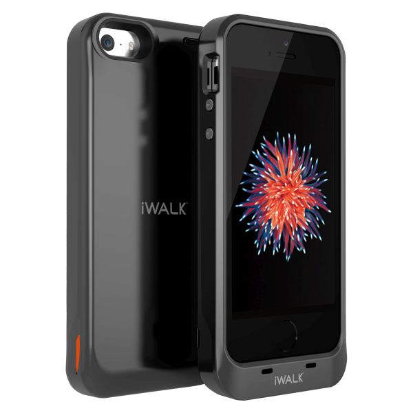 iWalk Chameleon iPhone SE Powercase 2000mAh Grey for iPhone 5 / 5S / SE