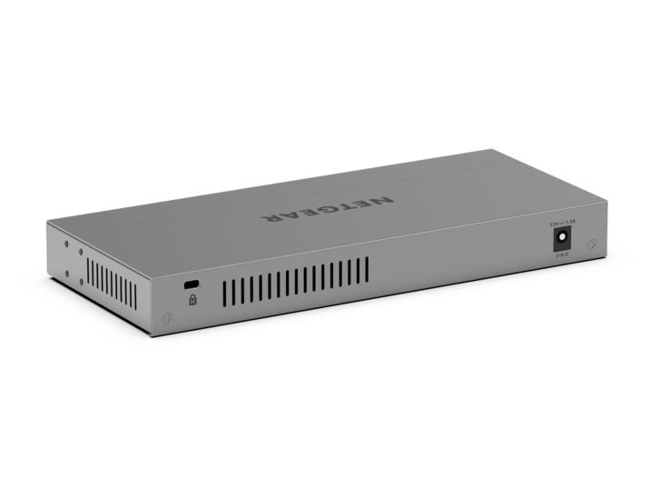 Netgear 8x10/100/1000 + 1x10Gb Ethernet SFP+ unmanaged switch GS108X-100EUS