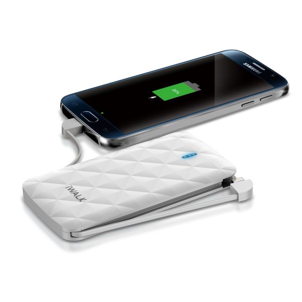 iWalk Duo 3000mAh Powerbank Wit