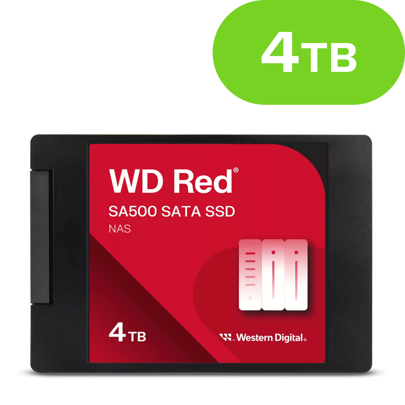 4TB WD RED SA500 NAS SATA 2.5 inch WDS400T2R0A