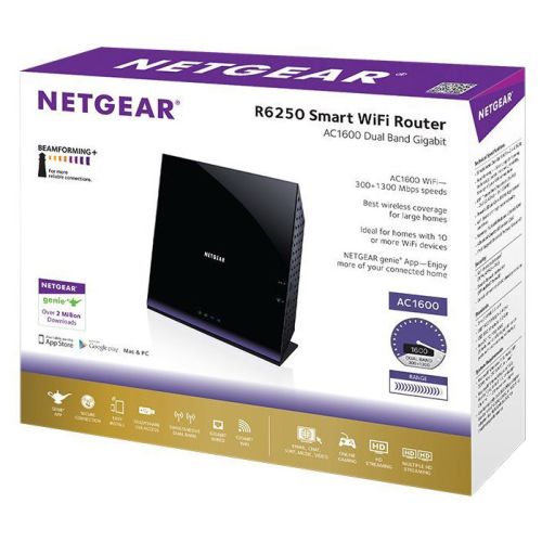 Netgear AC1600 Smart WiFi Router (R6250)