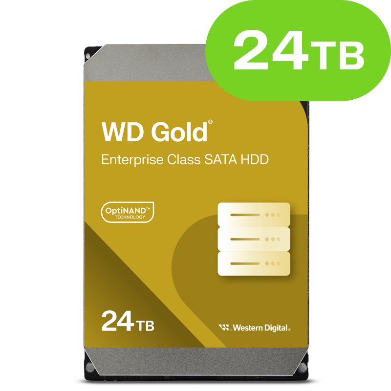 24TB Western Digital Gold (SATA 6Gb/s) WD242KRYZ 512e