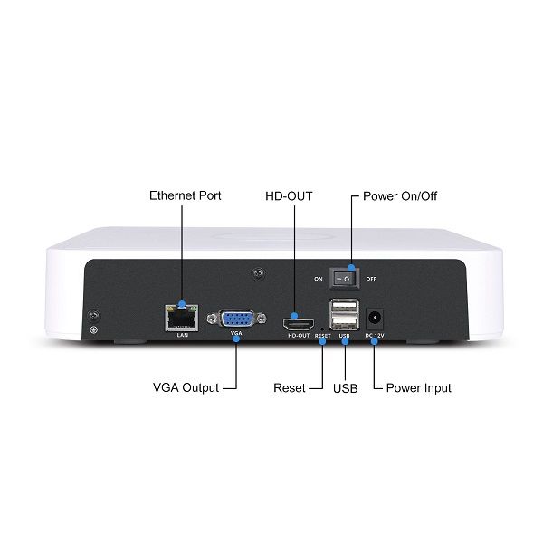 Foscam FN8108H 8-kanaals 5MP NVR