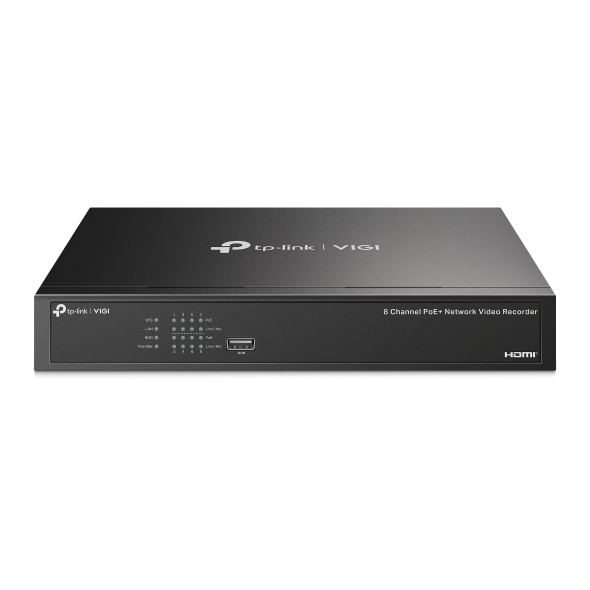 TP-Link VIGI NVR VIGI 8 Channel PoE+ NVR1008H-8P