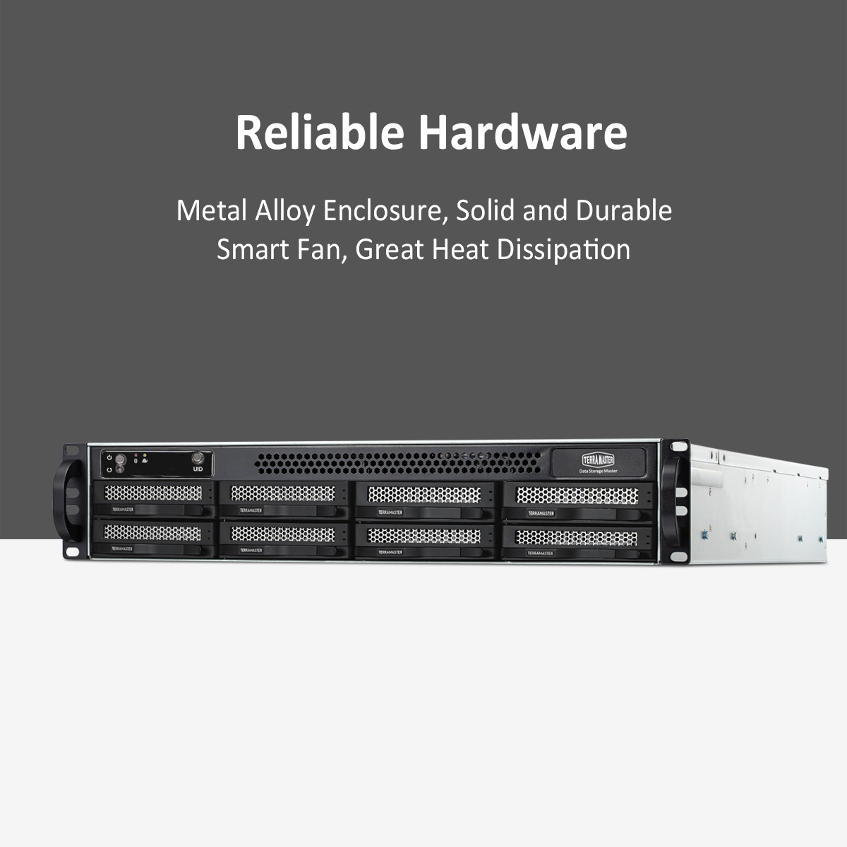 TerraMaster U8-423 8-bay Enterprise NAS 