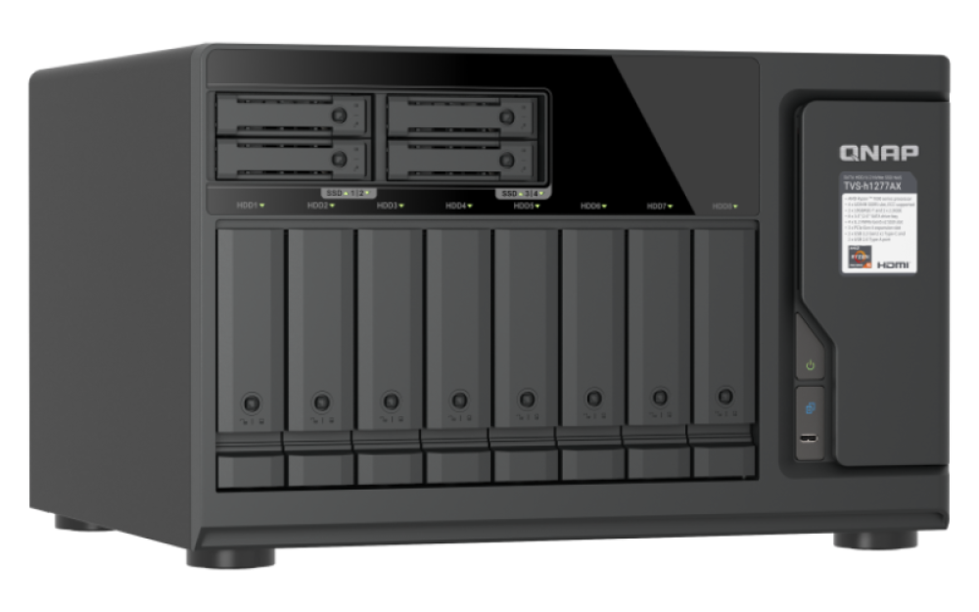 QNAP NAS TVS-h1277AX-R5-16G