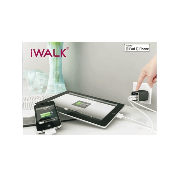 iWalk Wall Charger met USB naar Lightning Kabel