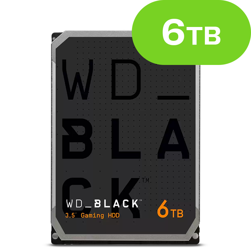 6TB Western Digital BLACK WD6004FZWX