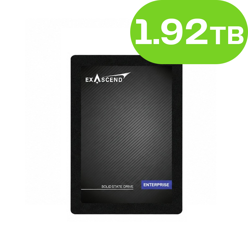 1920GB Exascend SE4 NAND Flash SSD Enterprise SATA3 2.5"(7mm) 3D TLC