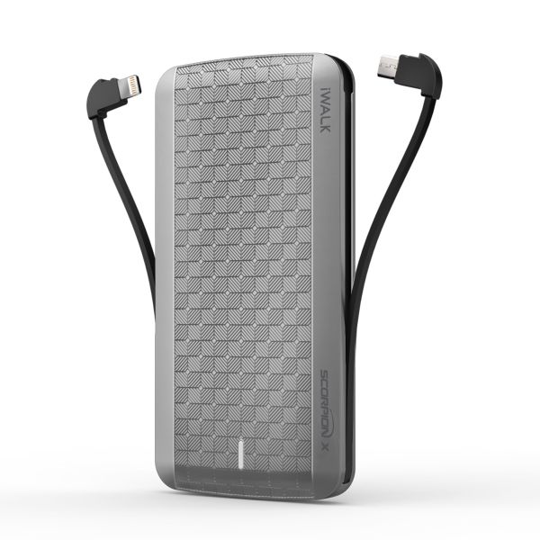 iWalk Scorpion X 8000mAh Powerbank Silver