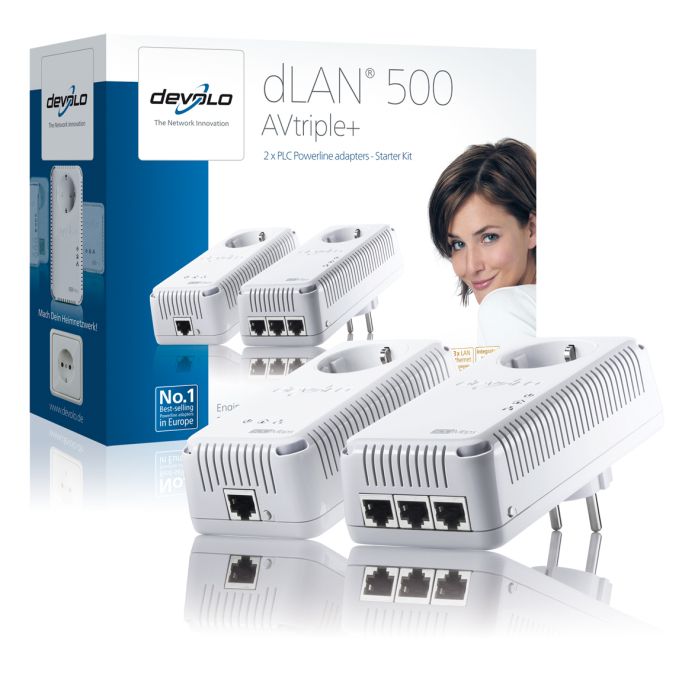Devolo dLAN 500AVtriple+ Starter Kit