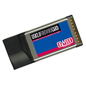 2 Port USB 2.0 2 Port FireWire PC Card