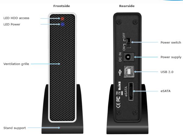 ICY BOX IB-318StUS2-B