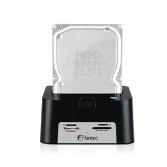 Fantec MR-SATA Pro Docking station Zwart