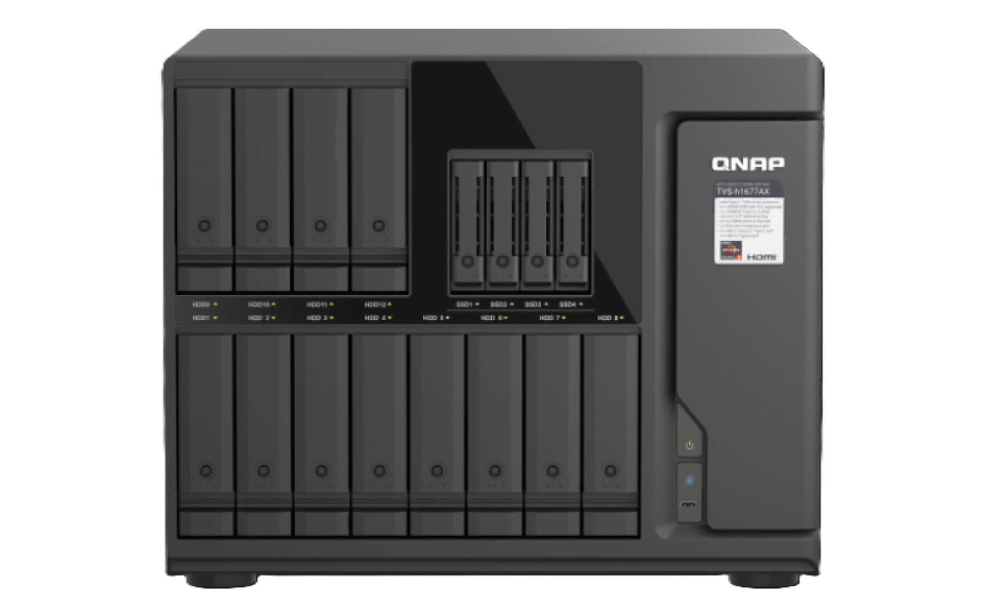 QNAP NAS TVS-h1677AX-R5-16G