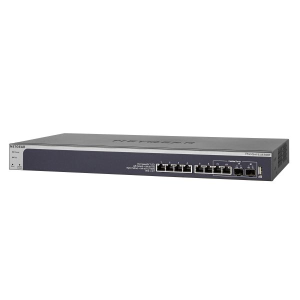 Netgear ProSafe XS708T 8 Ports 10-Gigabit Ethernet Plus Switch