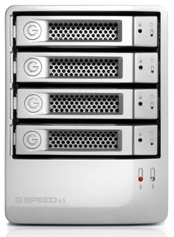 G-Technology G-SPEED eS 4TB met PCIe x4 RAID controller