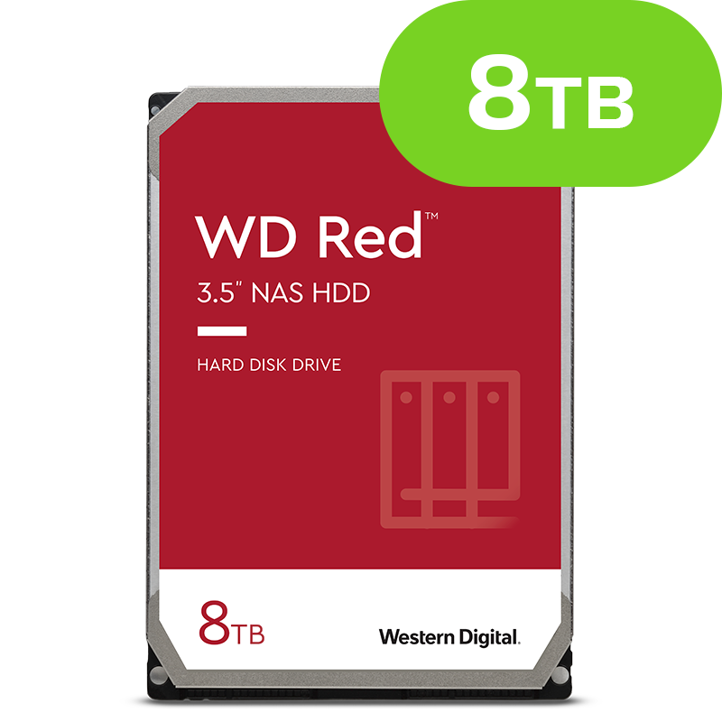 8TB WD RED NAS HDD WD80EFZX