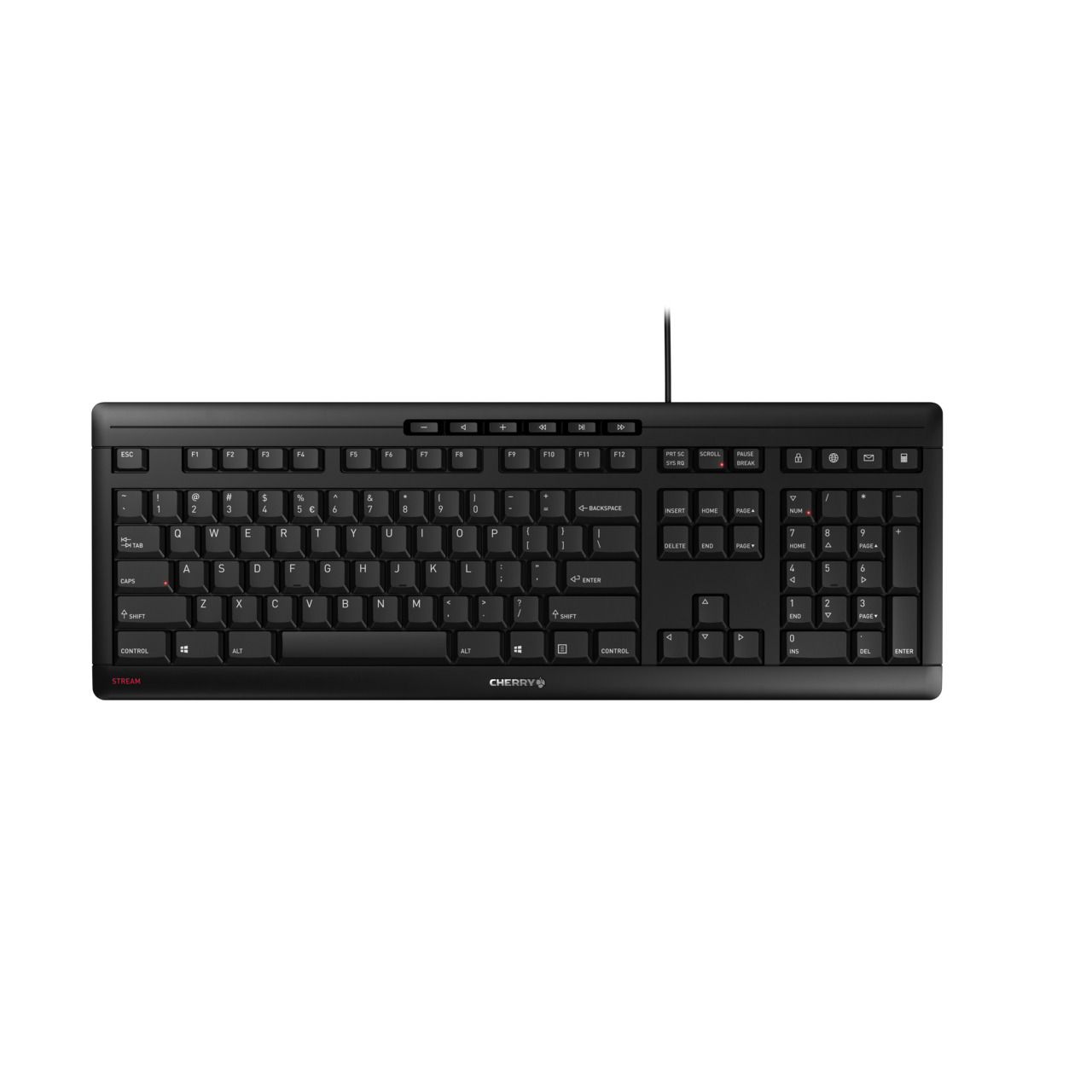 CHERRY STREAM KEYBOARD US English w/EURO JK-8500EU-2