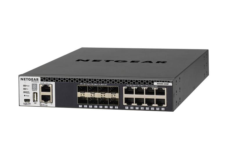 Netgear L3 8x10 + 8x10 Gigabit SFP+ managed switch M4300-8X8F XSM4316S-100NES