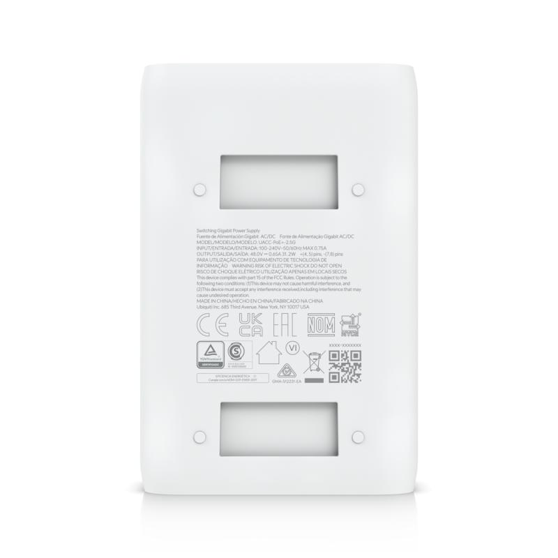Ubiquiti 2.5G PoE+ Adapter (30W)