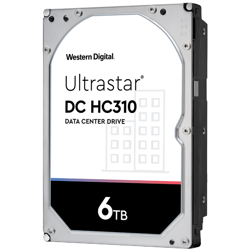6TB Western Digital Ultrastar DC HC310 SATA Enterprise HUS726T6TALE604 
