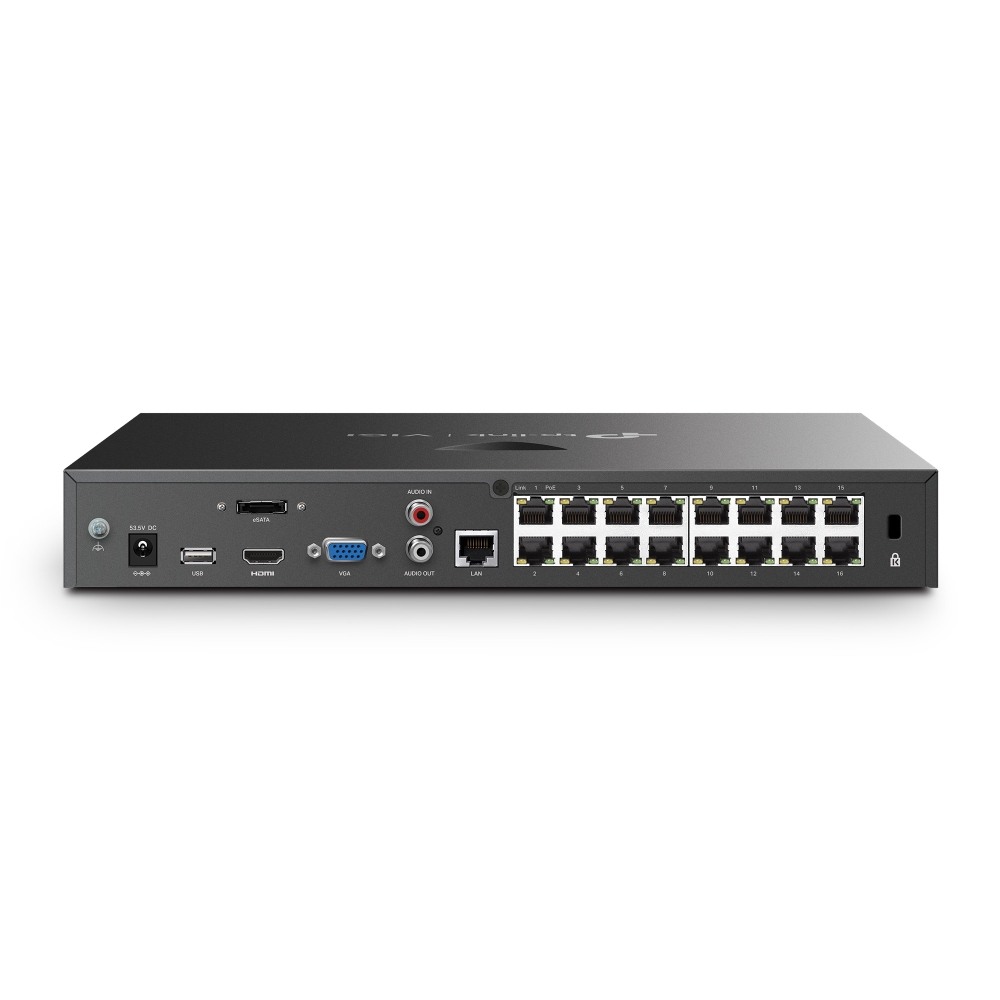 TP-LINK VIGI 16 Channel PoE+ NVR NVR2016H-16MP-4TB