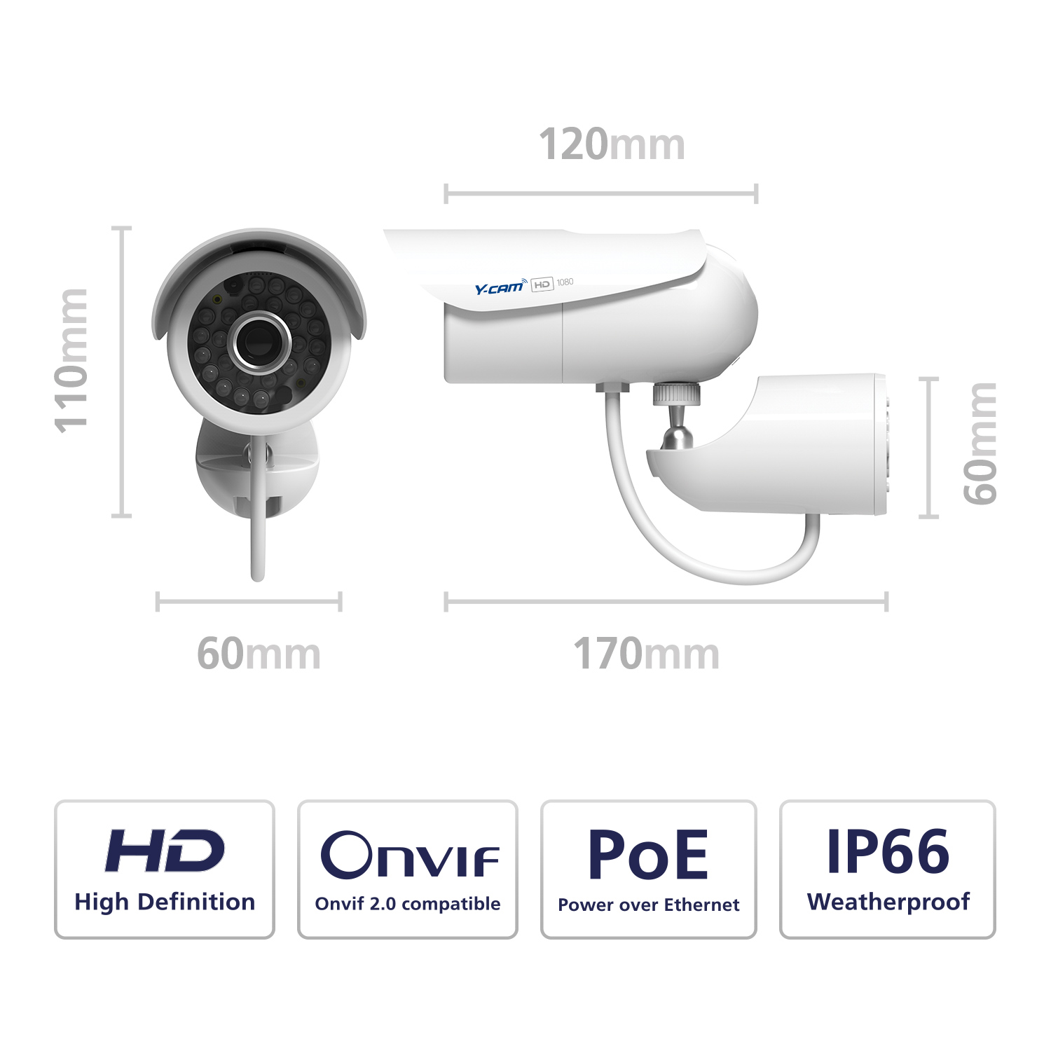 Y-cam Bullet HD 1080 (2nd Generation)