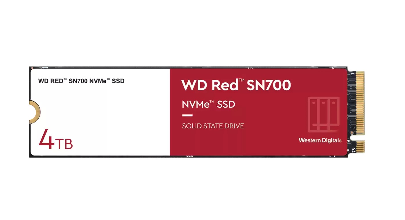 4TB WD Red SN700 NVMe SSD WDS400T1R0C