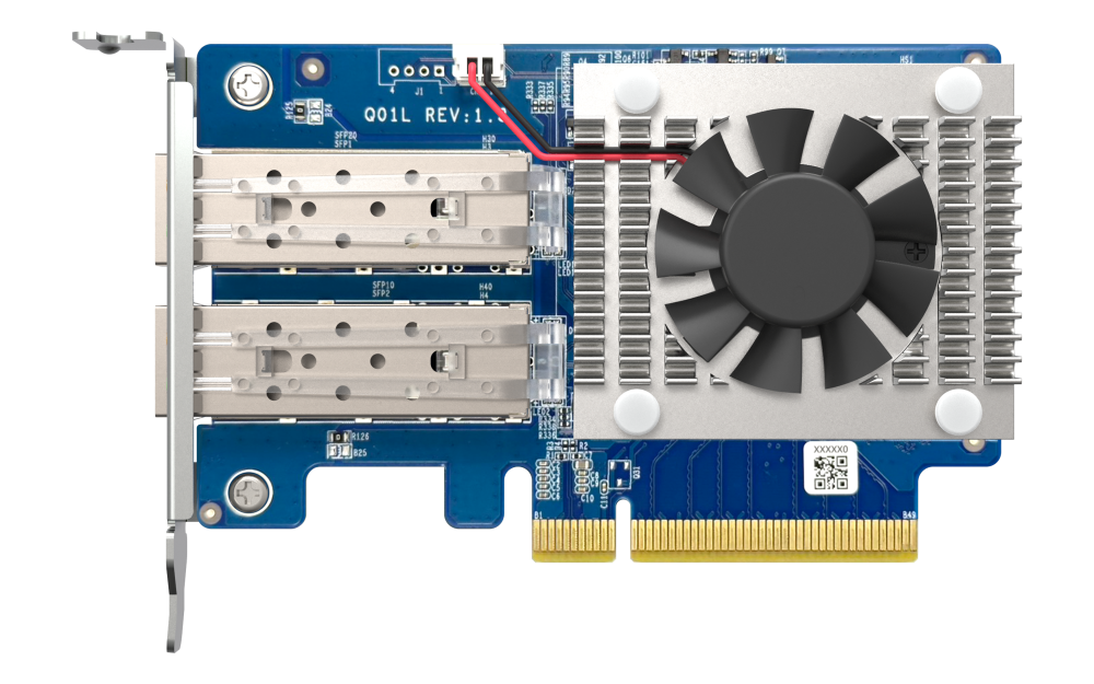 QNAP QXG-10G2SF-NXE Dual-port SFP+ 10GbE network expansion card
