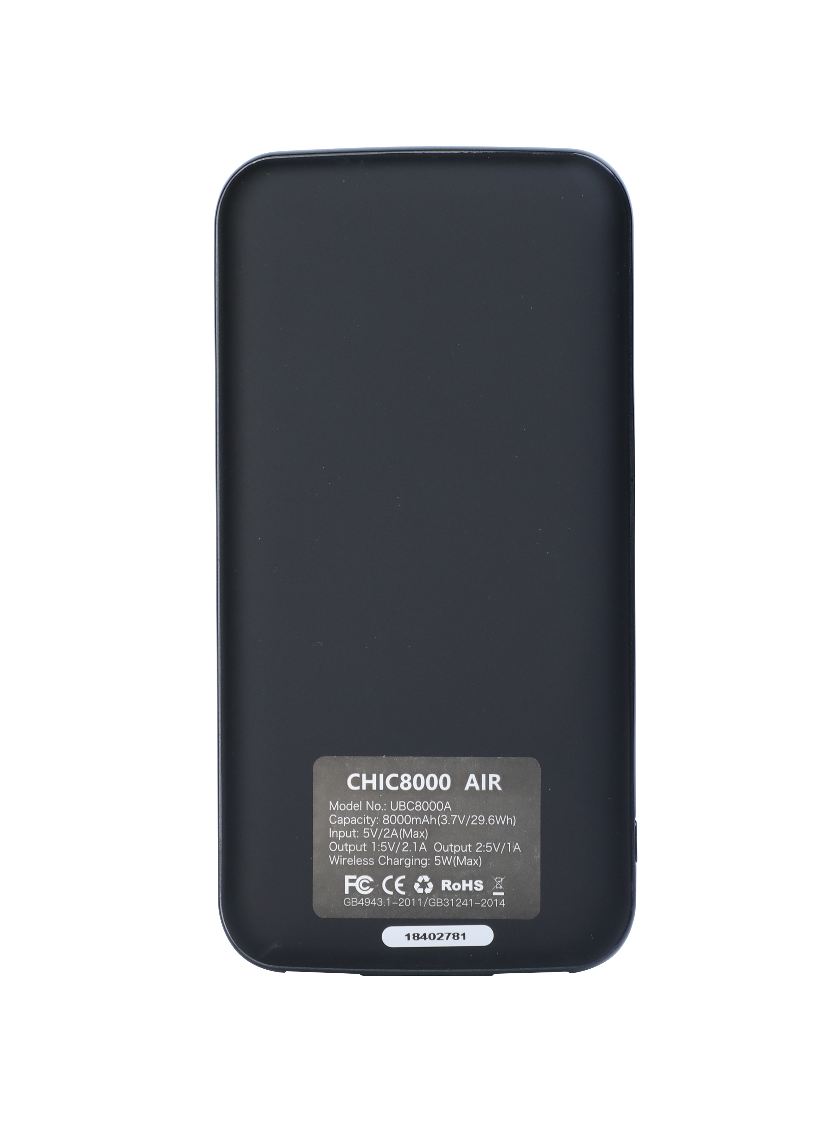 iWalk Chic powerbank 8000 Air Black