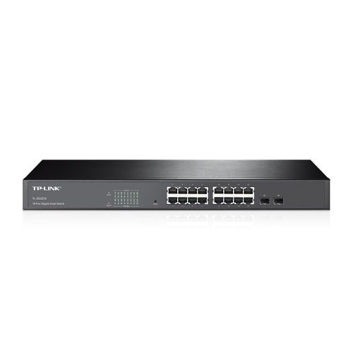 TP-LINK Smart 16-Port Gigabit Switch with 2 Combo SFP Slots TL-SG2216