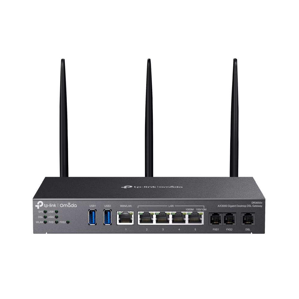 TP-Link DR3650v Omada AX3000 Wi-Fi 6 Gateway