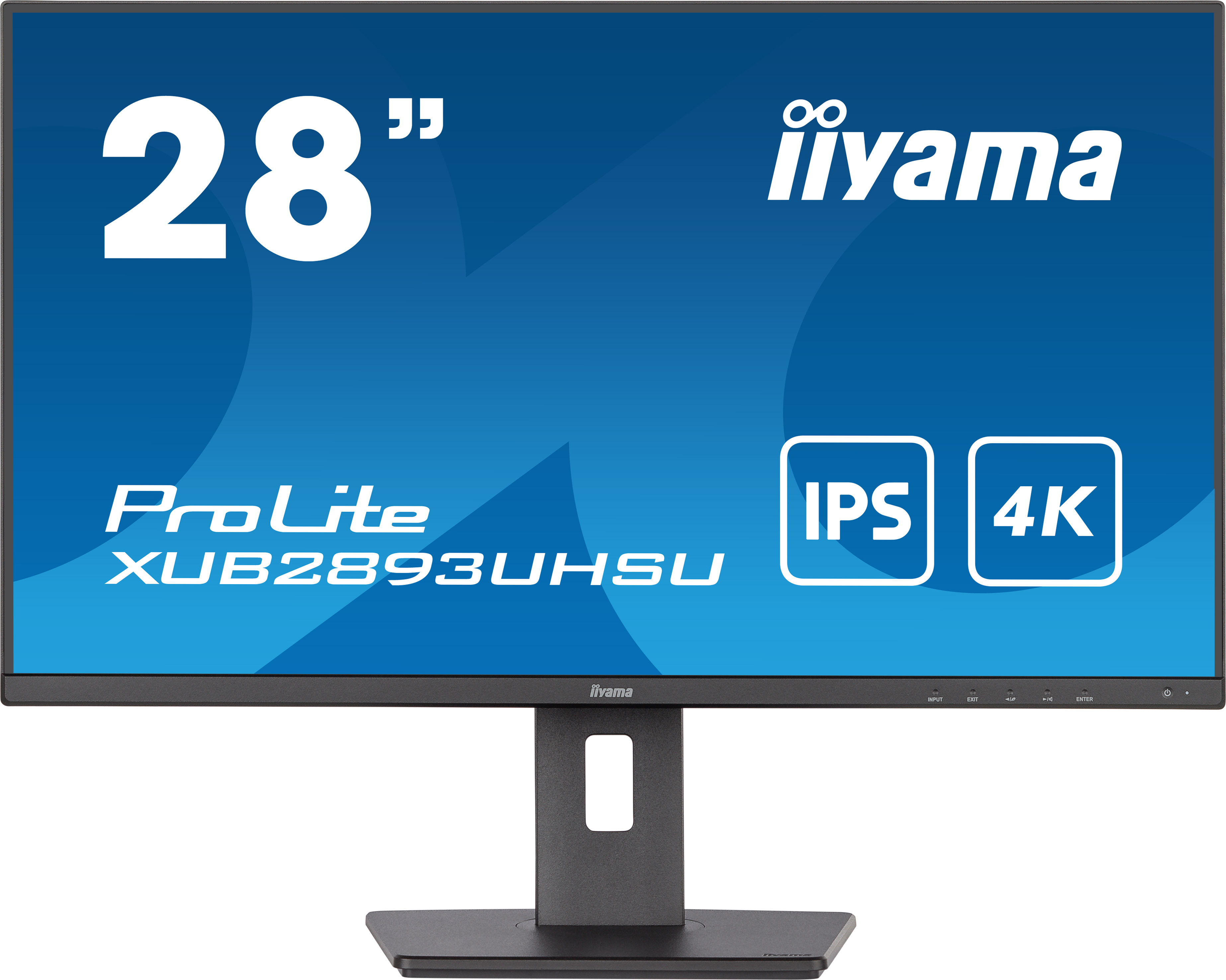 iiyama ProLite XUB2893UHSU-B5 28" IPS met 4K zwart monitor