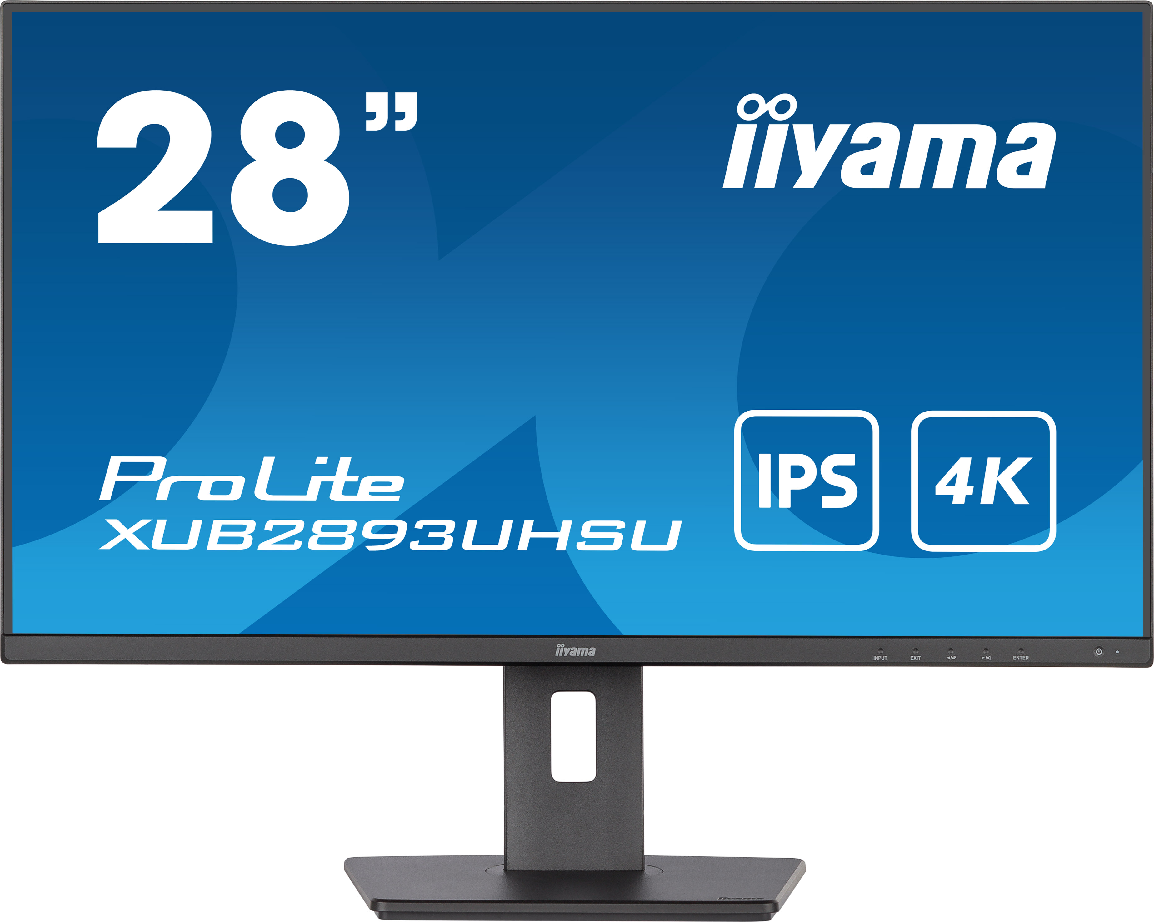 iiyama ProLite XUB2893UHSU-B5 28 IPS met 4K zwart monitor