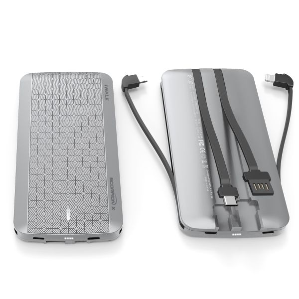 iWalk Scorpion X 8000mAh Powerbank Silver