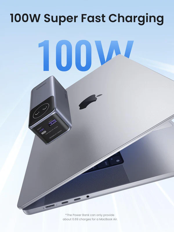 UGREEN 12000mAh 100W Fast Charging Power Bank 35526B