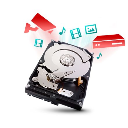 1TB Seagate Surveillance Storage ST1000VX000