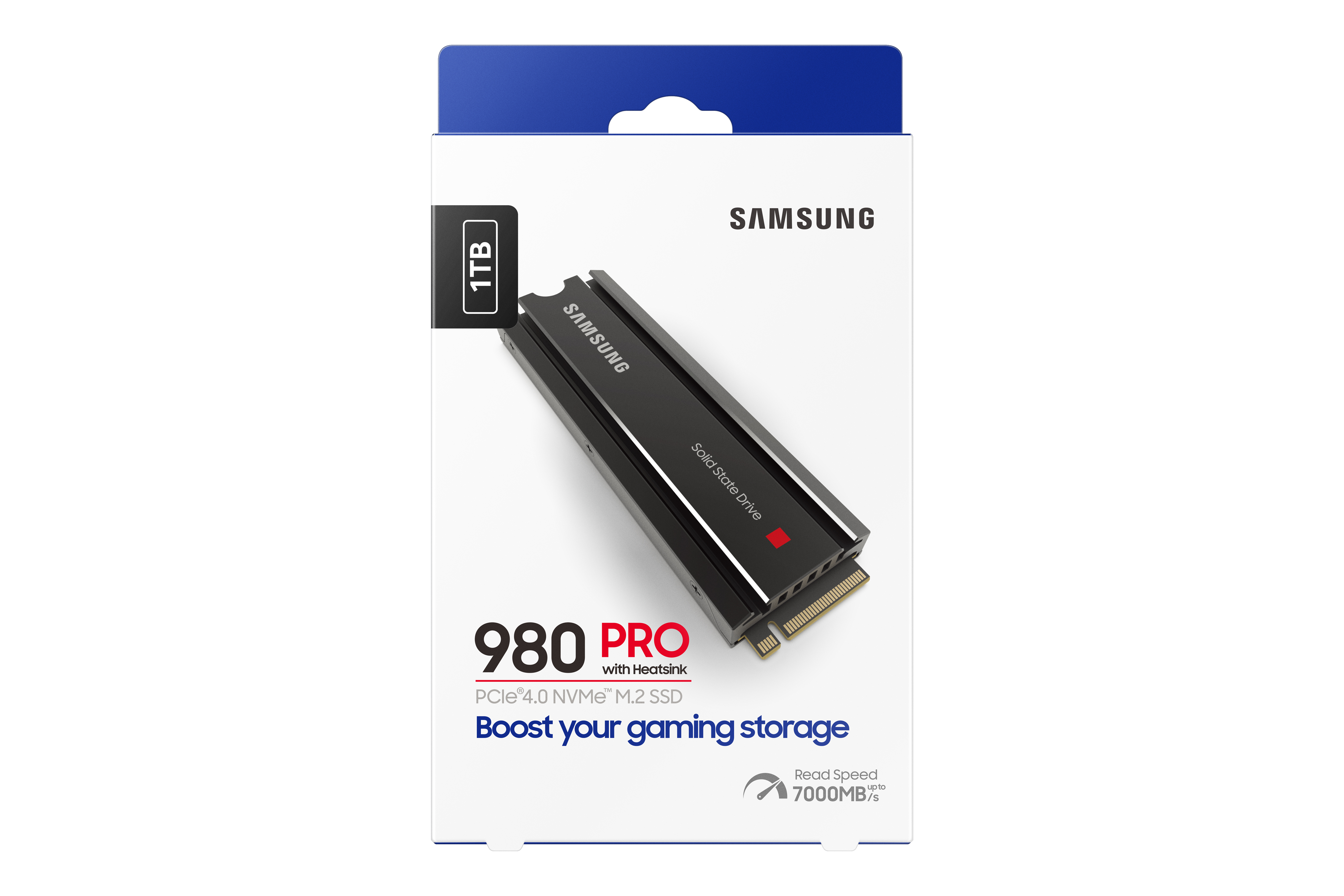 1TB Samsung M.2 PCIe 4.0 x4 NVMe 1.3 SSD 980 PRO (Heatsink) MZ-V8P1T0CW