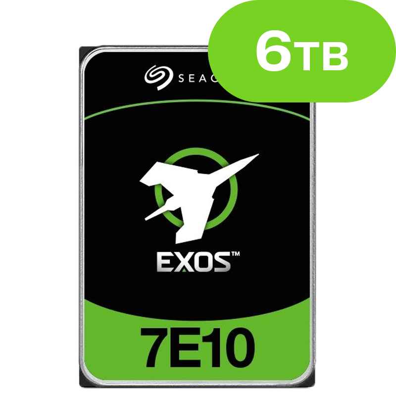 6TB Seagate Exos 7E10 SAS 12Gb/s ST6000NM020B