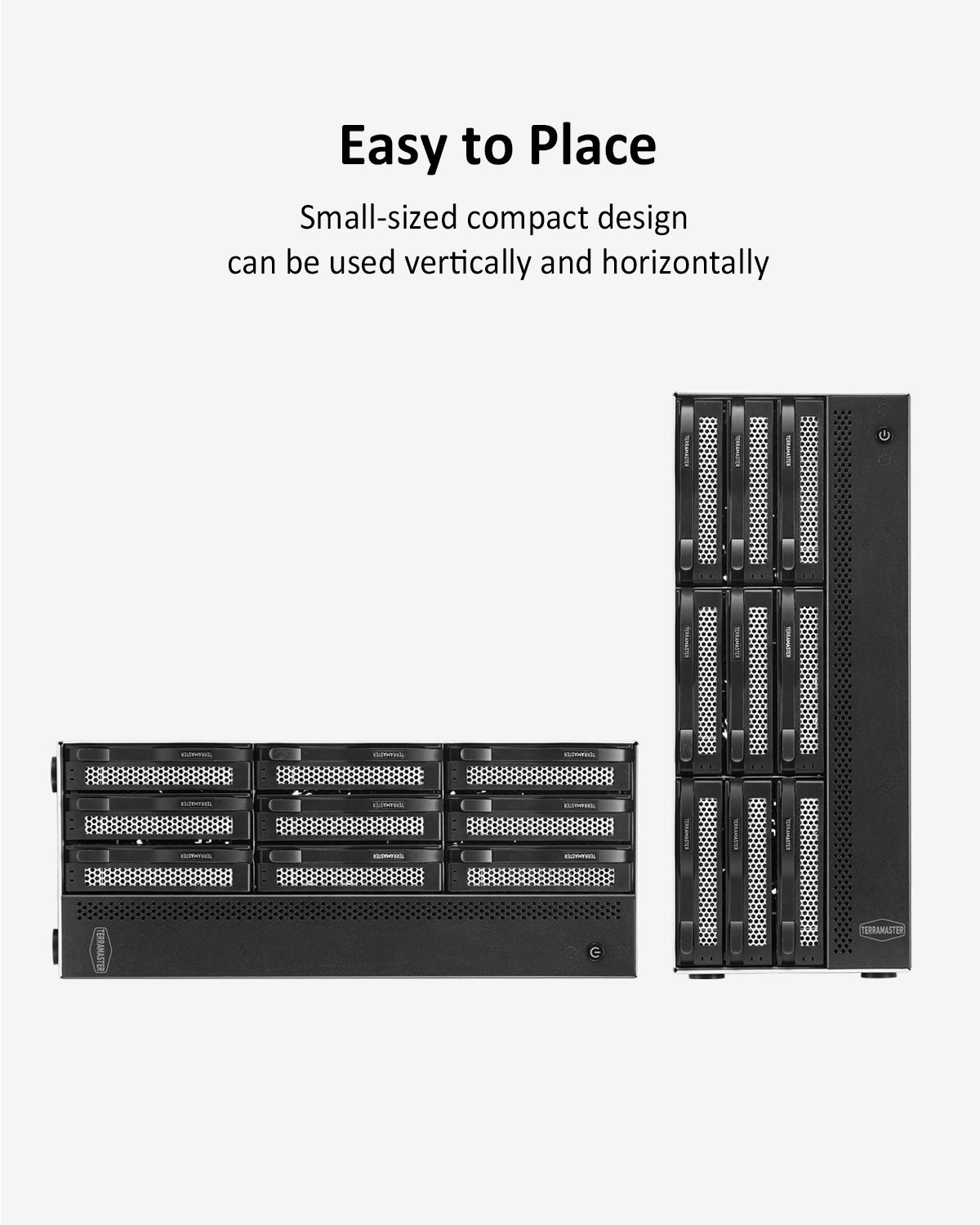 TerraMaster T9-450 9-bay SMB NAS 