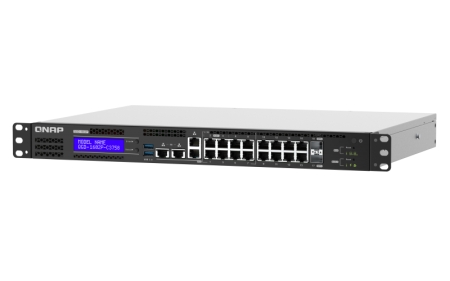 QNAP QGD-1602P-C3558-8GB Smart Edge PoE-switch